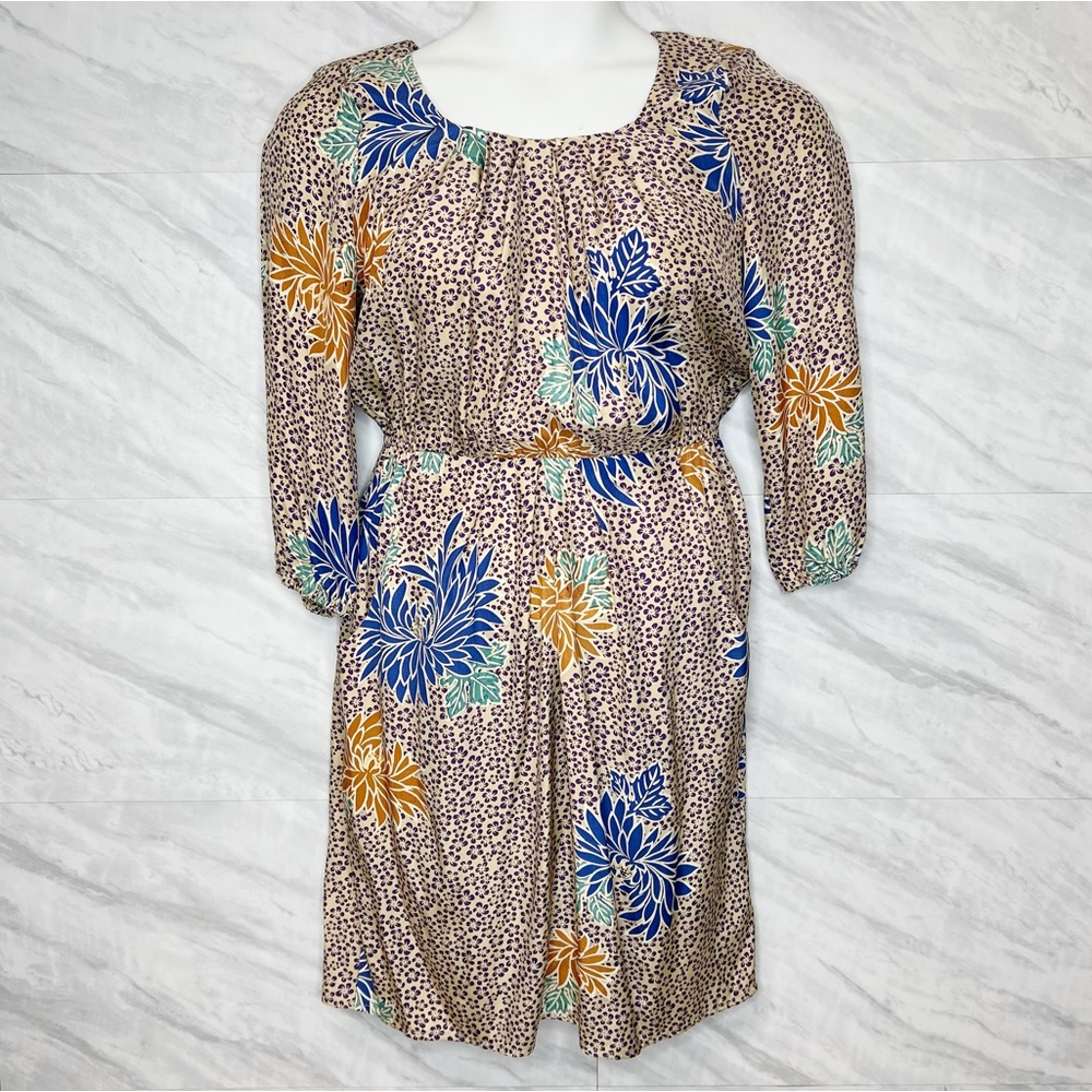 Corey Lynn Calter Silk MIDI Floral Dress 8